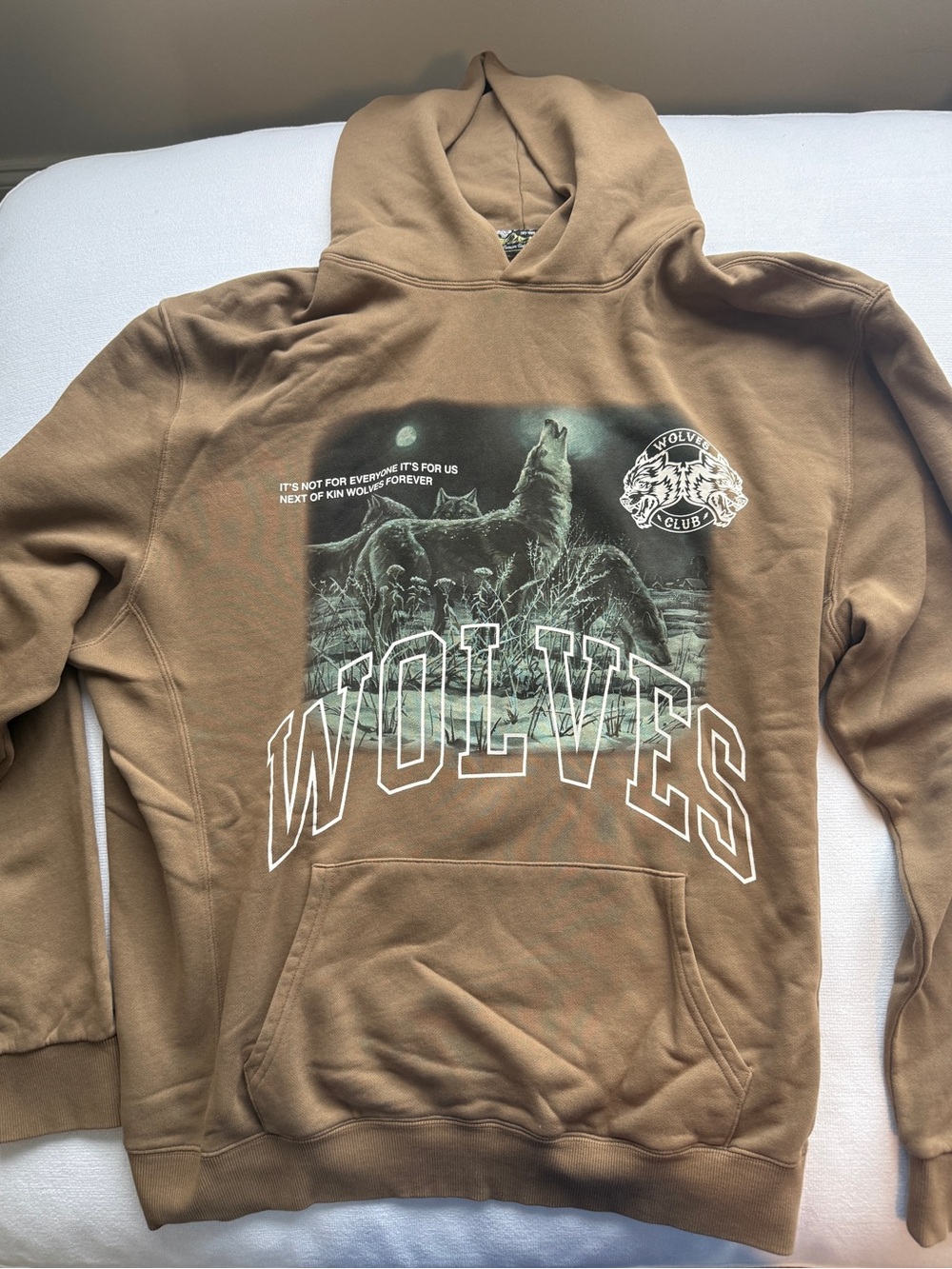 Darc Sport Brown Wolves Graphic Hoodie